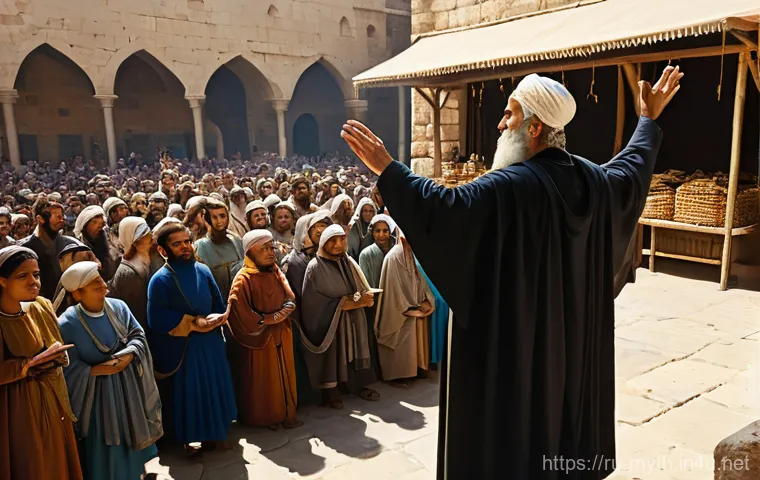 야훼와 히브리 신화 - A dramatic, sweeping view of Mount Sinai under a tempestuous, yet awe-inspiring sky, with bolts of l...