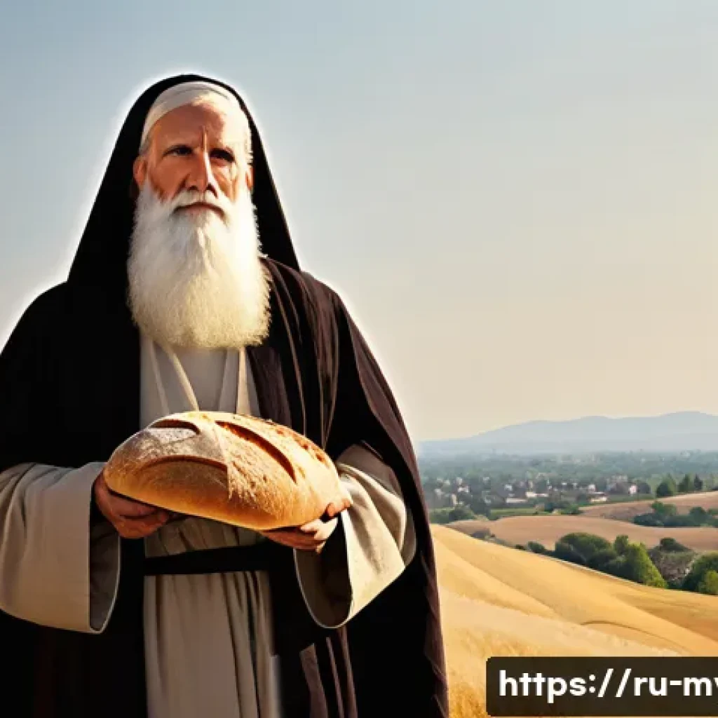 멜키세덱과 신비의 사제 - **Prompt 1: The Timeless Encounter**
    "A wise and venerable Melchizedek, portrayed as an ancient,...