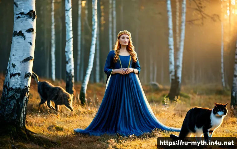 Home 17 프레이야와 사랑의 여신 - Photorealistic cinematic scene of Freya, the Norse goddess of love, portrayed as an elegant adult wo...